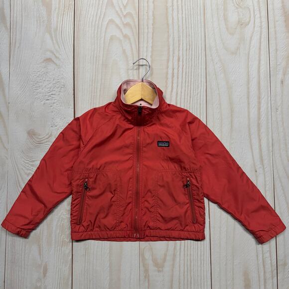 Patagonia Kids' Duality Reversible Toddlers Size XXS 3-4 Fleece Jacket Pink - Picture 2 of 10